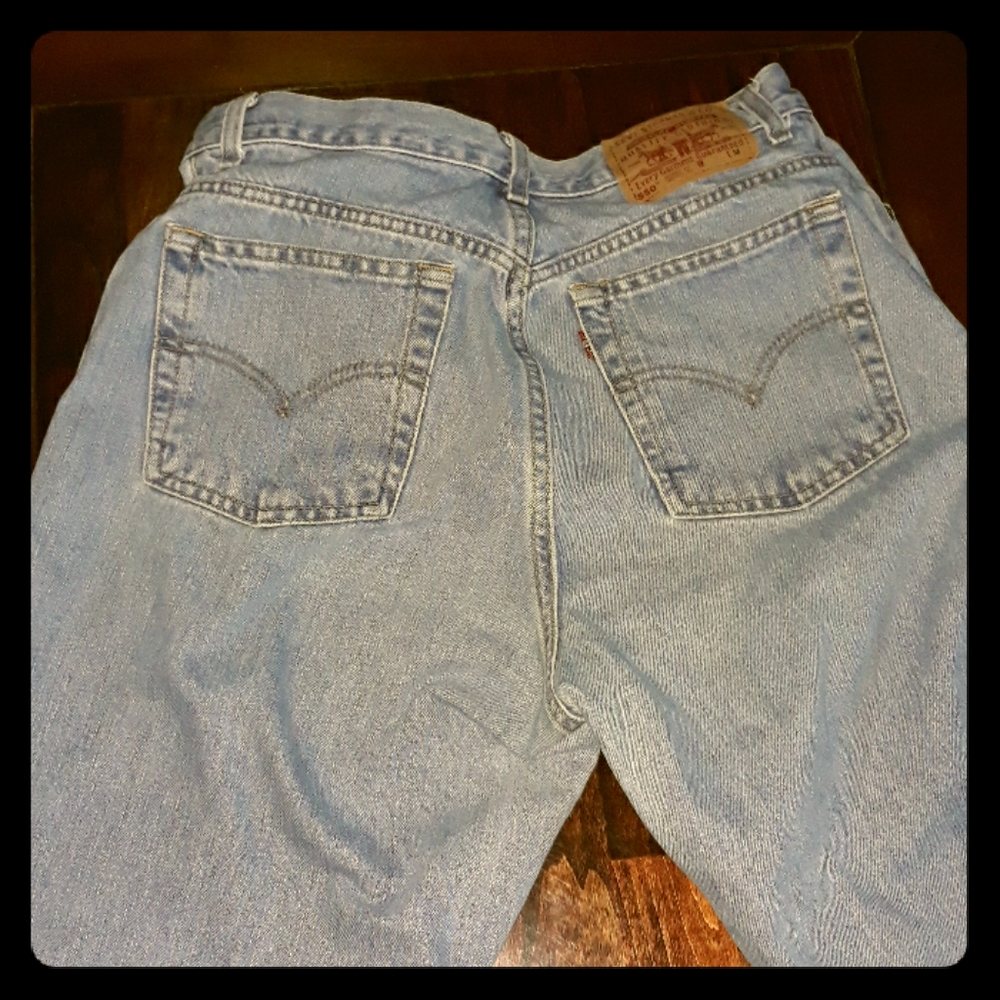 Vintage Levi's 550 straight leg jeans